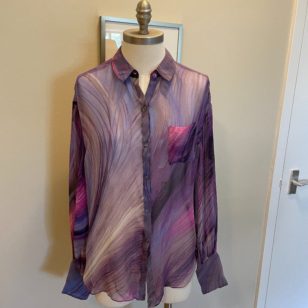 Elizabeth and James Silk Shirt